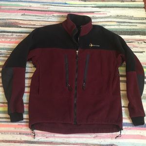 Moonstone heavy fleece zip up men’s Large